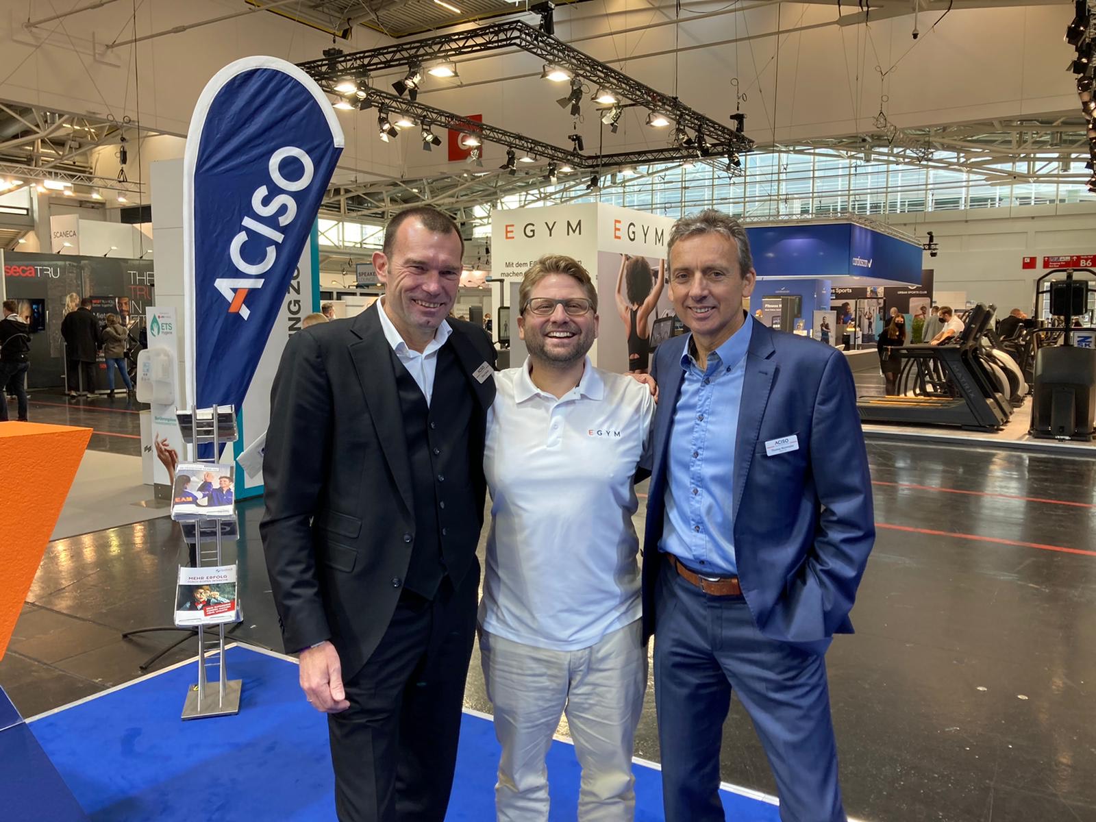 EGYM und ACISO auf der FitnessConnected 2021 in München